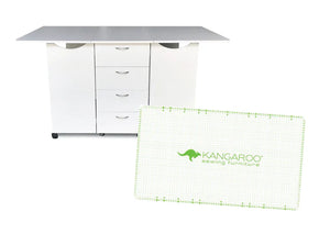 Kangaroo Kookaburra Cutting & Storage Table