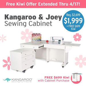 Kangaroo & Joey II Sewing Cabinet