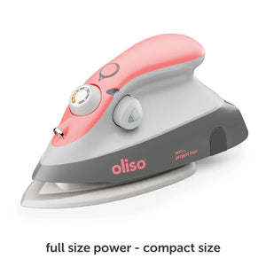 Oliso M3Pro Mini Iron with Trivet Coral