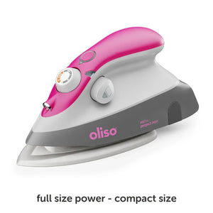 Oliso M3Pro Mini Iron with Trivet Raspberry