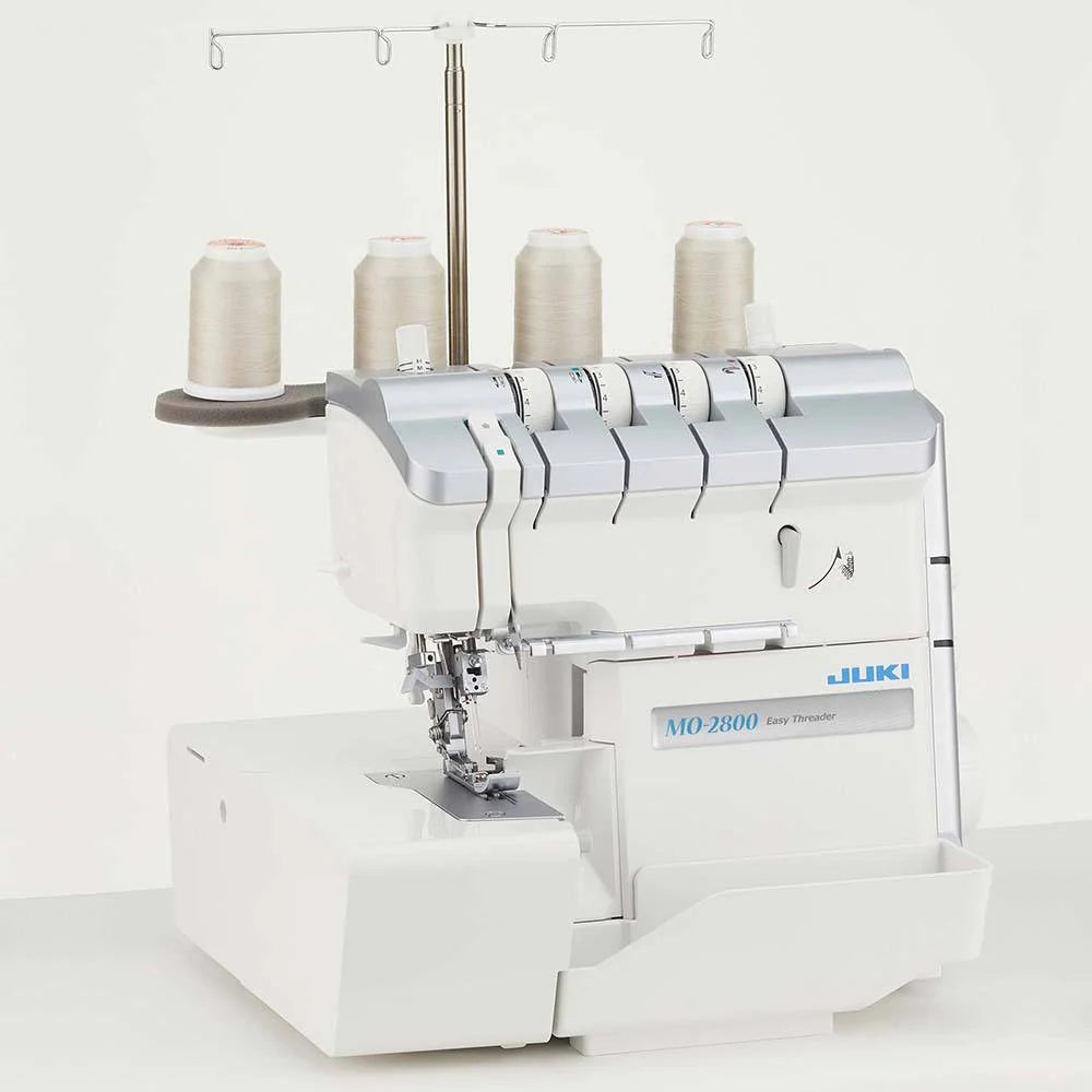 Juki MO-2800 2/3/4 Air Threading Overlock Machine