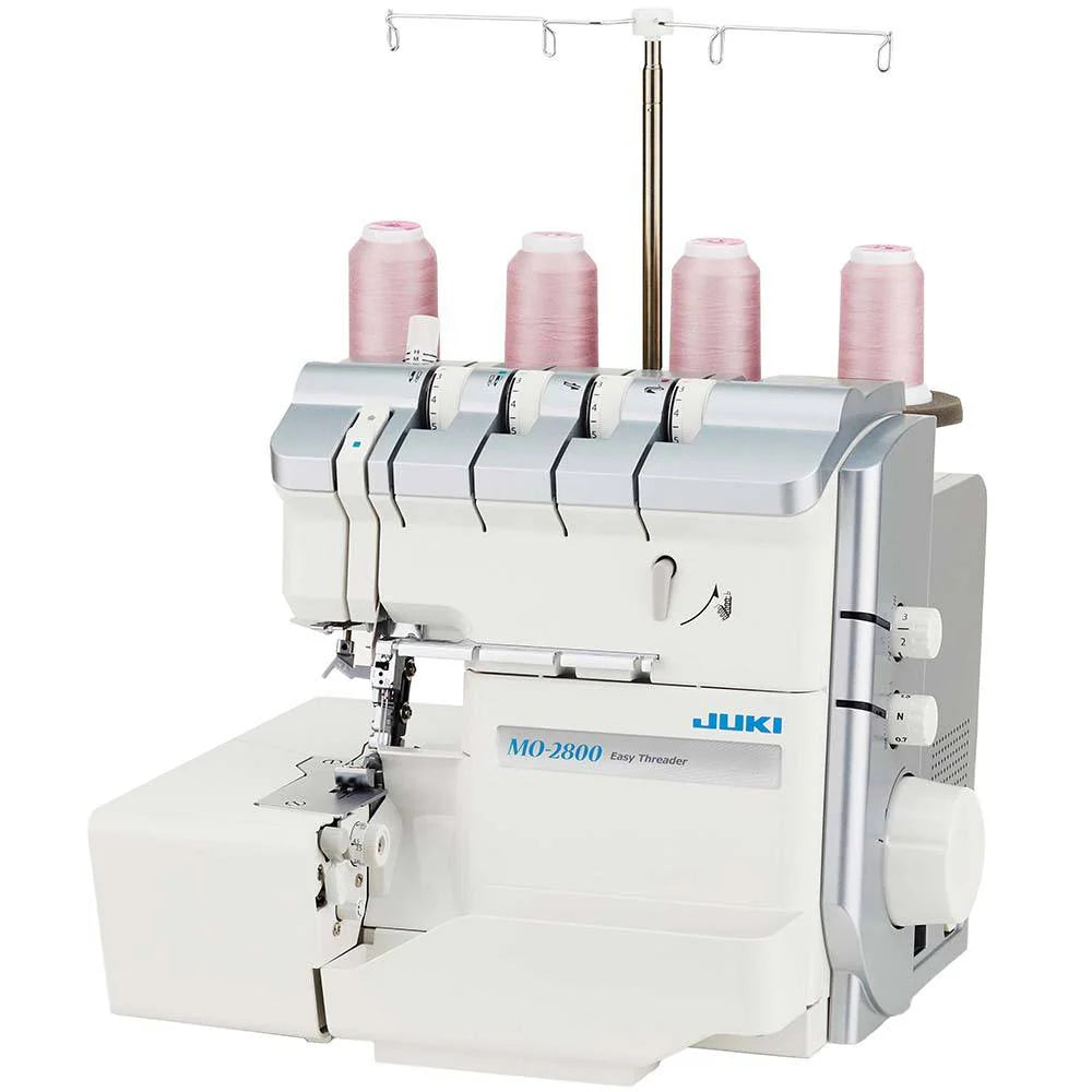 Juki MO-2800 2/3/4 Air Threading Overlock Machine