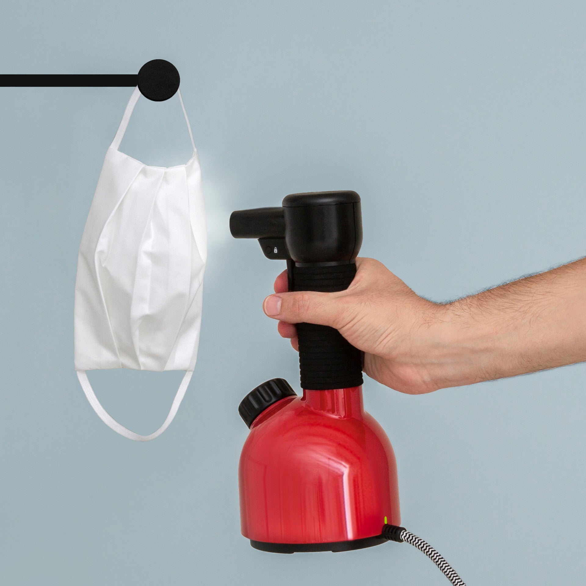 Laura Star IGGI Intense Red Handheld Steamer
