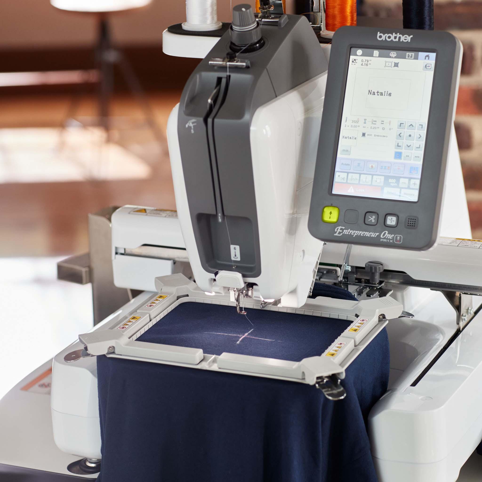 Brother Entrepreneur One PR1X Single Needle Embroidery Machine - Meissner Sewing and Vacuum
