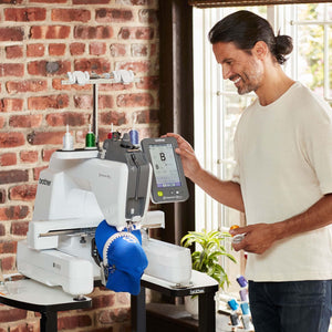 Brother Entrepreneur One PR1X Single Needle Embroidery Machine - Meissner Sewing and Vacuum