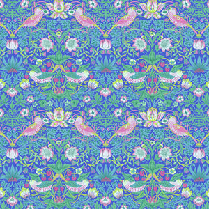 Strawberry Thief in Blue - Kaffe Fassett x The Original Morris & Co. - Meissner Sewing and Vacuum