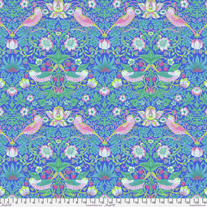 Strawberry Thief in Blue - Kaffe Fassett x The Original Morris & Co. - Meissner Sewing and Vacuum
