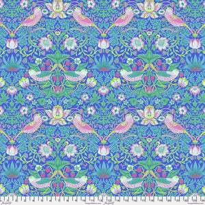 Strawberry Thief in Blue - Kaffe Fassett x The Original Morris & Co. - Meissner Sewing and Vacuum