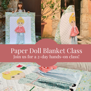 Make A Paper Doll Blanket Class! | Sacramento