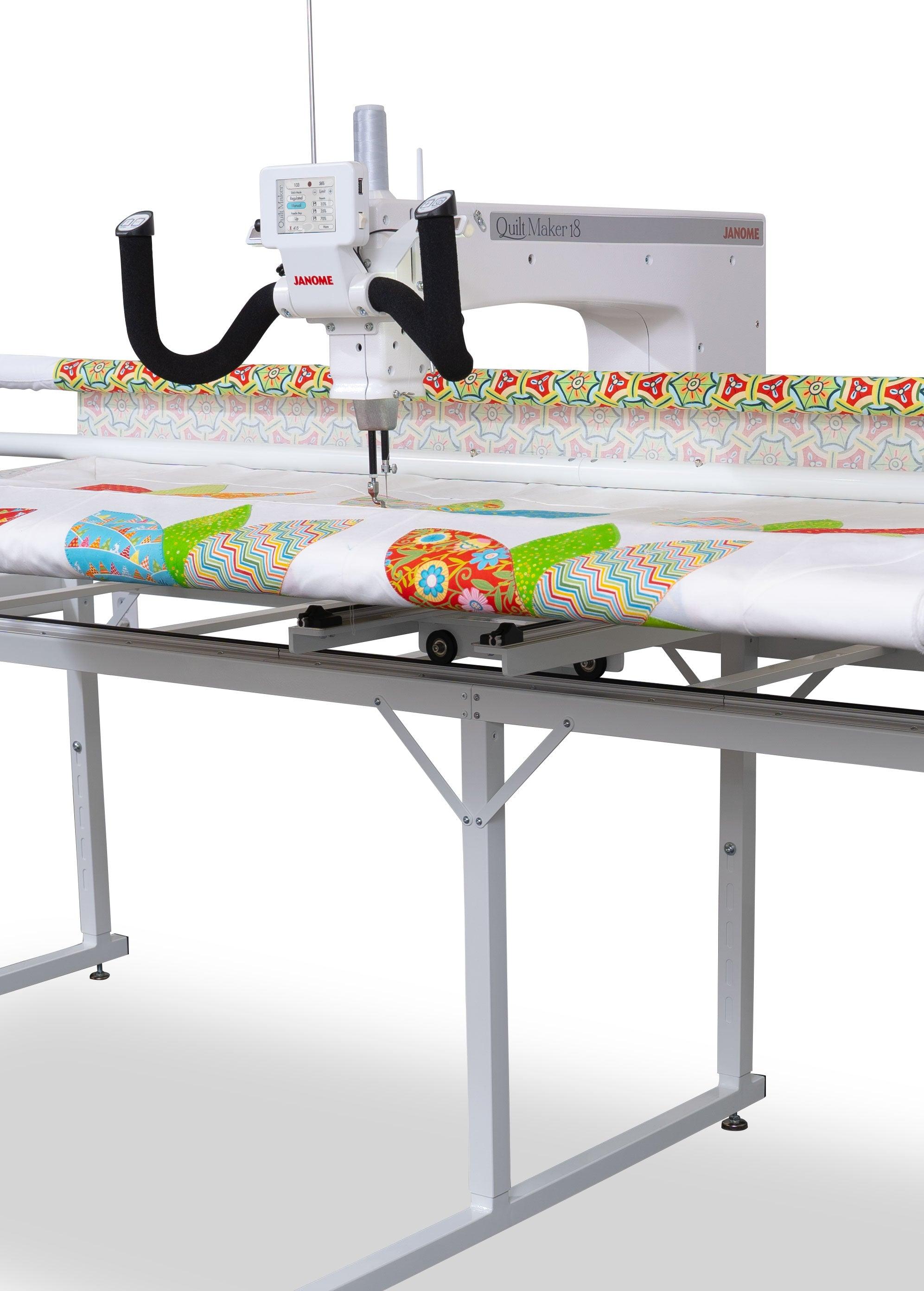 Janome Quilt Maker 18 on 8-Foot Frame - Meissner Sewing and Vacuum