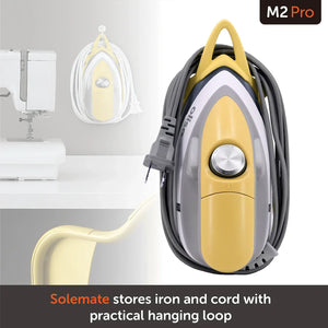 Oliso M2Pro Mini Iron with Trivet Yellow