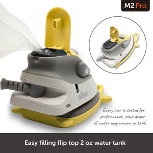 Oliso M2Pro Mini Iron with Trivet Yellow