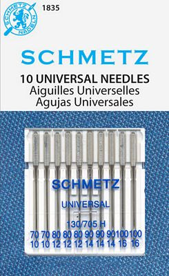 Schmetz Universal 10pk Assortment Schmetz Universal 10pk Assortment