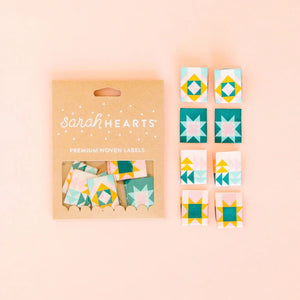 Quilt Block Multipack Woven Sewing Label