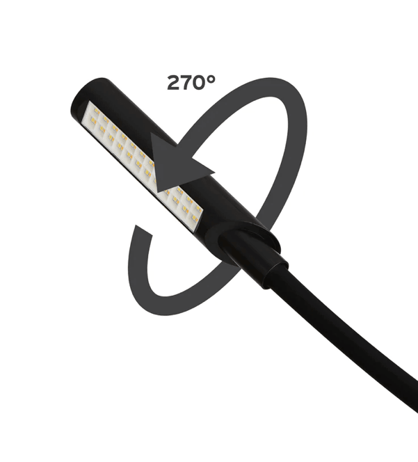 Reliable UberLight™ Flex 3100TL Led Task Light, Clamp - Meissner Sewing and Vacuum