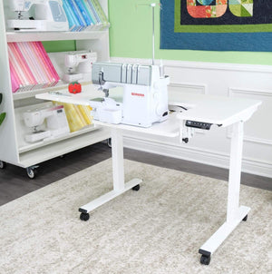 Eleanor Serger & Sewing Table - Meissner Sewing and Vacuum