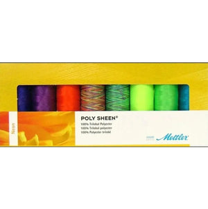 POLY SHEEN® MULTI KIT OF 8 SPOOLS, NEON - Meissner Sewing and Vacuum