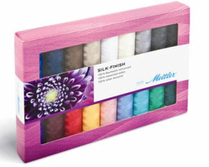 SILK-FINISH COTTON KIT OF 18 SPOOLS - Meissner Sewing and Vacuum