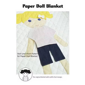 Paper Doll Blanket Pattern - Shirt and Shorts - Meissner Sewing and Vacuum