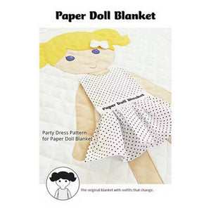 Paper Doll Blanket Pattern - Party Dress