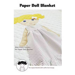 Paper Doll Blanket Pattern - Maxi Dress