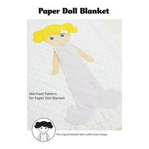 Paper Doll Blanket Pattern - Mermaid - Meissner Sewing and Vacuum
