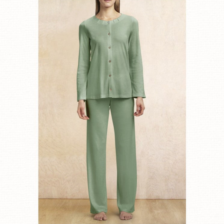 Double Brushed Heavy Weight Flannel Sage