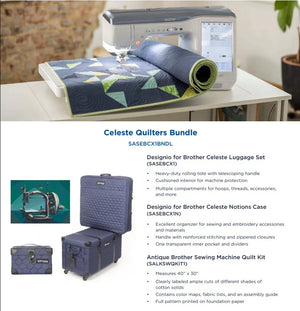 Brother Celeste CX1 Sewing & Quilting Machine w/ ISR