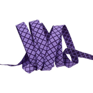 On the Grid in Mysterious 3/8" RibbonPER YARD