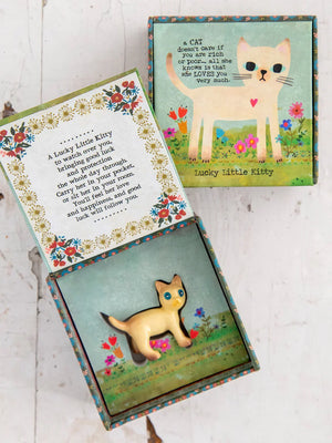 LUCKY LITTLE CHARM KITTY