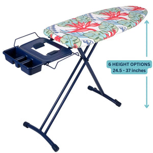 Space Maker Premium Ironing Board Tropical Blue