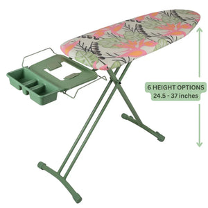 Space Maker Premium Ironing Board Tropical Green