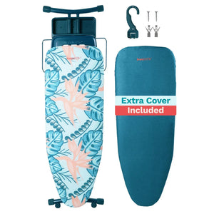 Space Maker Premium Ironing Board Tropical Teal