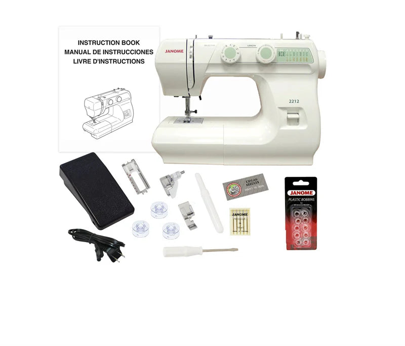 Janome 2212 Mechanical Sewing Machine