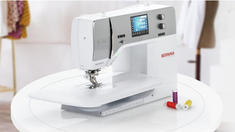 I could go on and on about how amazing the Bernina 740 is. I could go on and on about how amazing the Bernina 740 is.