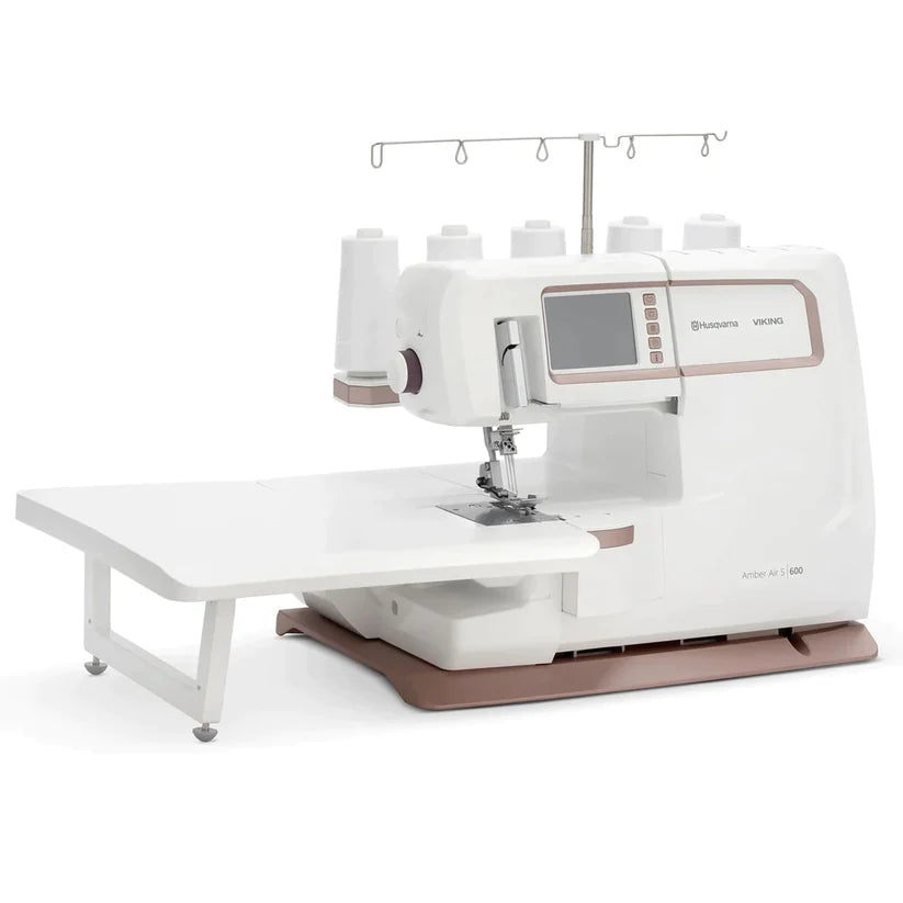 Husqvarna Viking Amber Air S600 Coverlock - Meissner Sewing and Vacuum