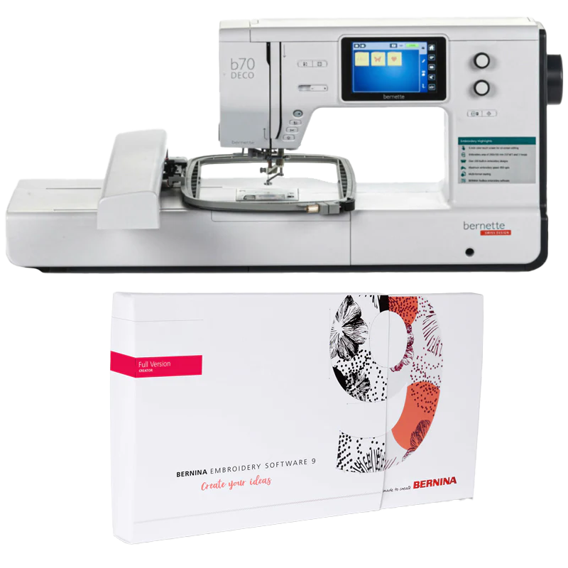 Bernette B70 Deco Embroidery Machine