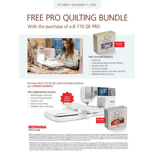 Bernina B770 QE PRO Sewing & Quilting Machine