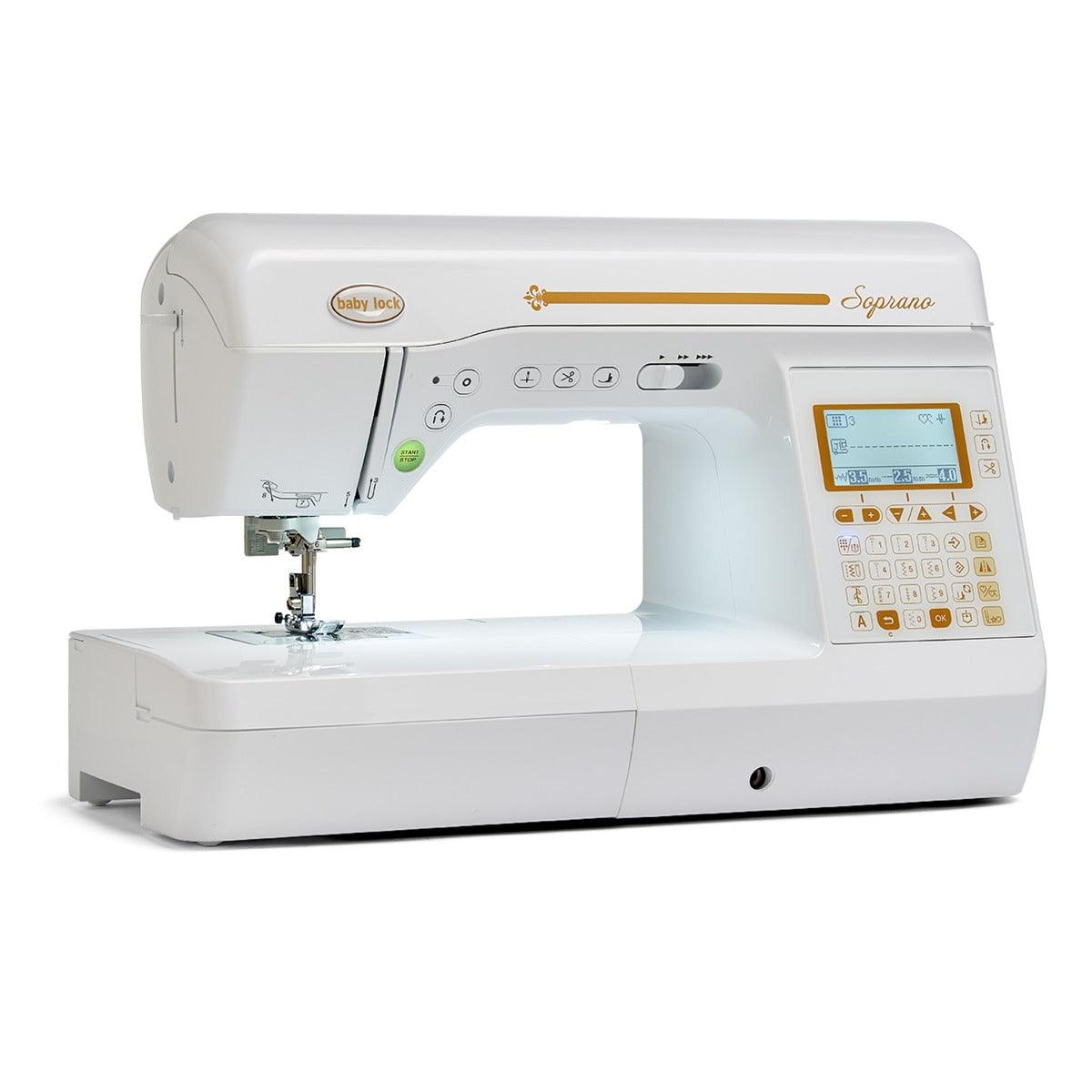 Used Baby Lock Soprano Sewing & Quilting Machine - Recertified - Meissner Sewing and Vacuum