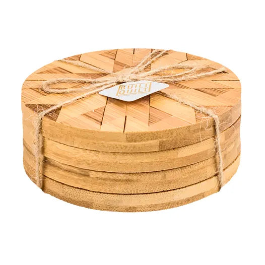 Ruby Roads Square Coaster 4pc Set