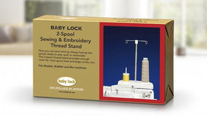 Baby Lock 2-Spool Sewing and Embroidery Thread Stand - Meissner Sewing and Vacuum Baby Lock 2-Spool Sewing and Embroidery Thread Stand - Meissner Sewing and Vacuum