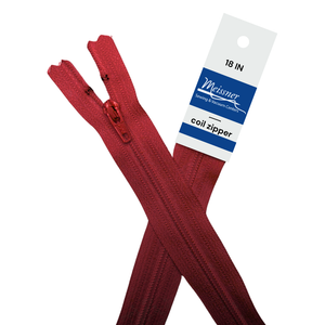 YKK 18" #3 Coil Zipper Cherry Red