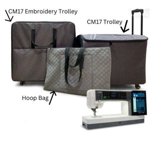 Janome CM17 Trolley & Hoop Bag