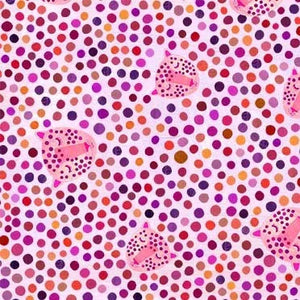 Jungle Menagerie - Spot The Leopard Pink Jungle Menagerie - Spot The Leopard Pink