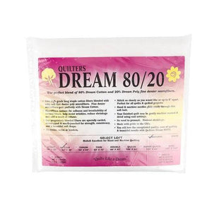 Quilter's Dream 80/20 Quilt Batting - Meissner Sewing and Vacuum Quilter's Dream 80/20 Quilt Batting - Meissner Sewing and Vacuum