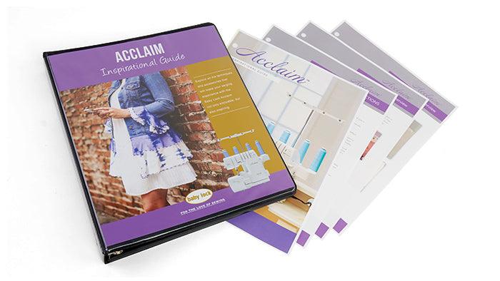 Baby Lock Acclaim Inspirational Guide - Meissner Sewing and Vacuum