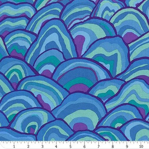 Kaffe Fassett Collective - Blue Wobble - Meissner Sewing and Vacuum