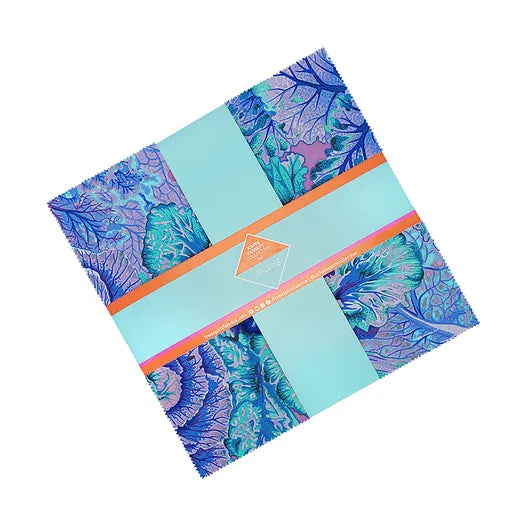 Kaffe Classics Plus 10" Charm Pack Royal 42pcs