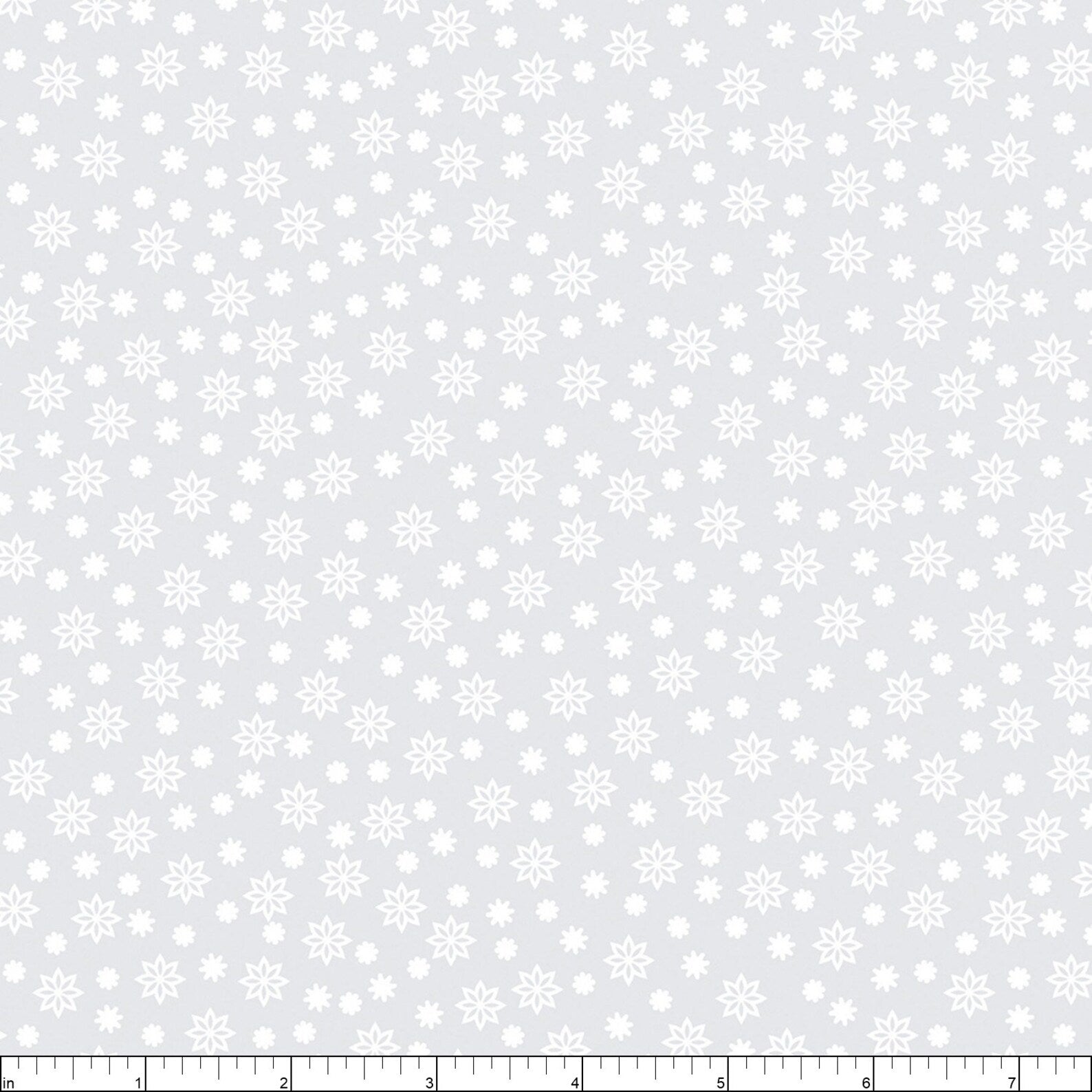Benartex Alpine Valley First Snow Silver
