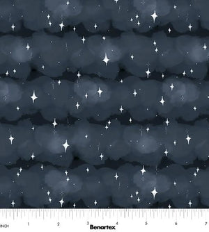 Benartex Spellbound Collection Mystic Black